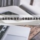 张家口最新疫情/张家口疫情最新消息今天新增